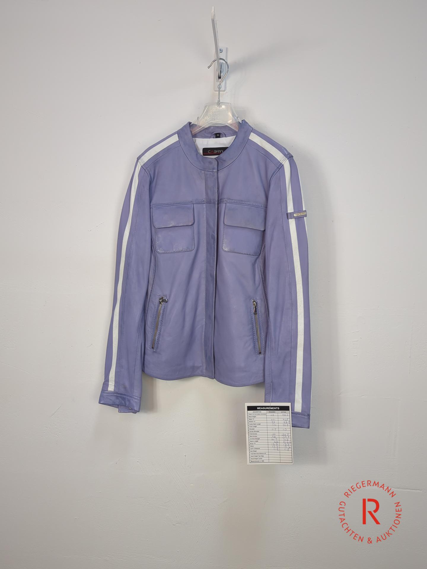 DAMEN LEDERJACKE GRÖSSE 38